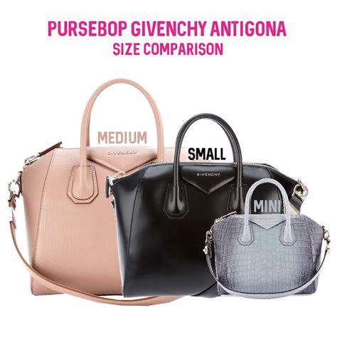 givenchy mini antigona size in cm|givenchy antigona price.